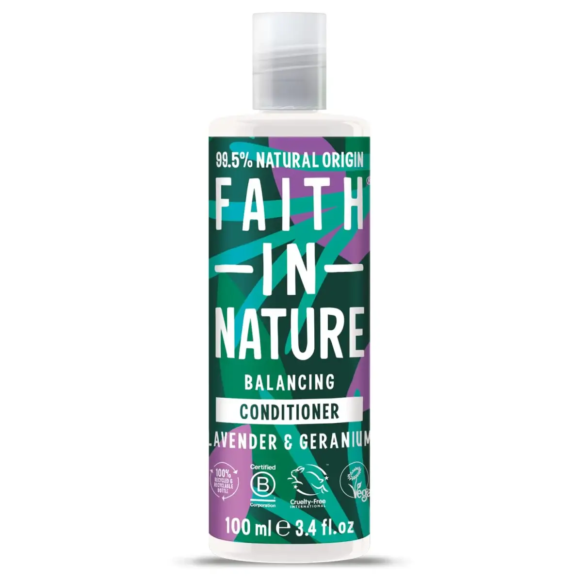 Faith In Nature, Lavender & Geranium, Hair Conditioner, Balancing, 100 ml