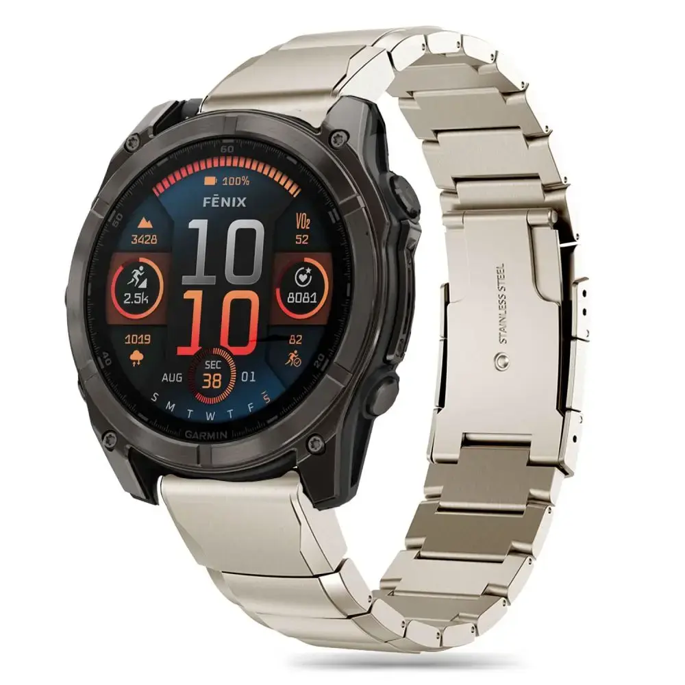 TECH-PROTECT STEELBAND GARMIN FENIX 5X | 5X PLUS | 6X | 6X PRO | 7X | 8 (51 MM) TITANIUM