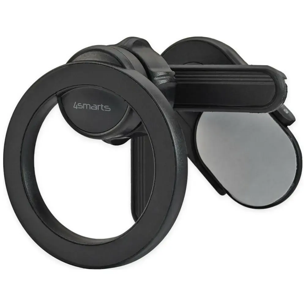 4smarts magnetic car phone holder MagSafe compatible black