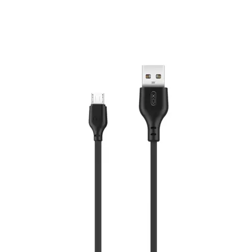 XO NB103 datu pārraides un uzlādes vads | USB-A uz Micro USB | 10.5W | 2m | melns
