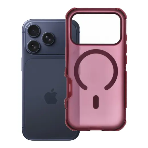 Forcell F-Protect BumperX Premium maciņš ar MagSafe atbalstu telefonam iPhone 18 Pro | iPhone 17 Pro sarkans