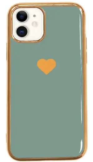Fusion Heart maciņš telefonam iPhone 11 Pro Max zaļš