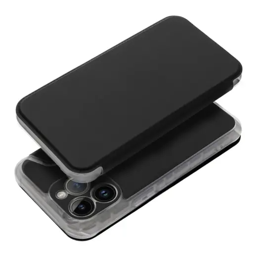 Fusion Piano raamatutüüpi telefoni ümbris Samsung Galaxy A14 4G (A145) | A14 5G (A146) must