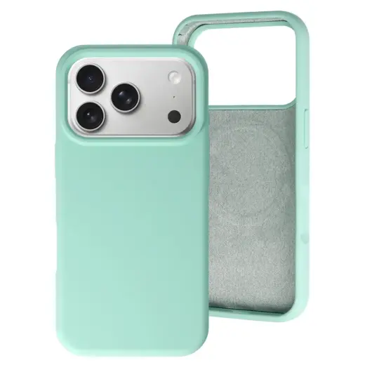 MagColor Pure maciņš telefonam iPhone 17 Pro zaļš