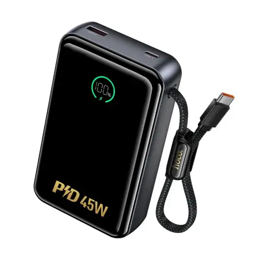 Hoco Q54 Power Bank | 20,000 mAh | 45W | PD, QC | USB-C | gray