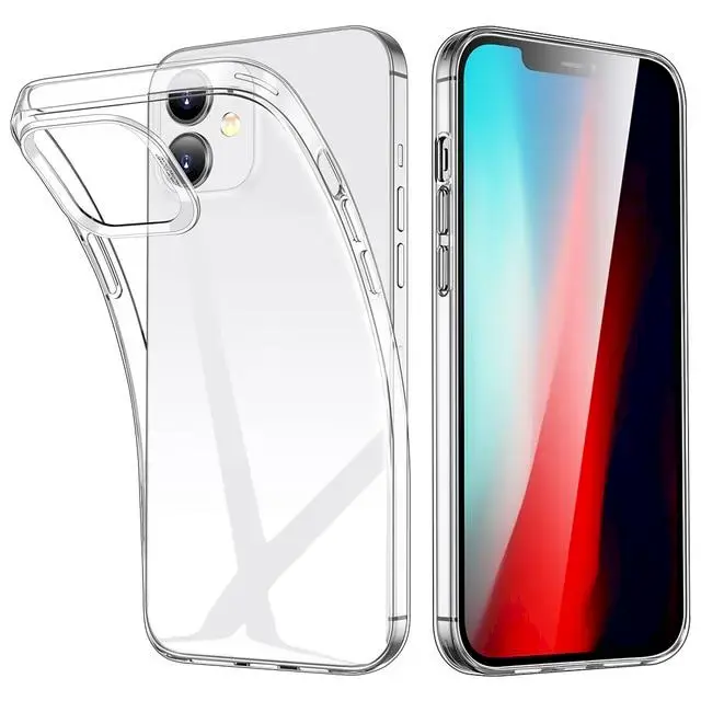 Fusion Ultra 2 mm Silicone telefoni ümbris iPhone 12 Pro Max läbipaistev