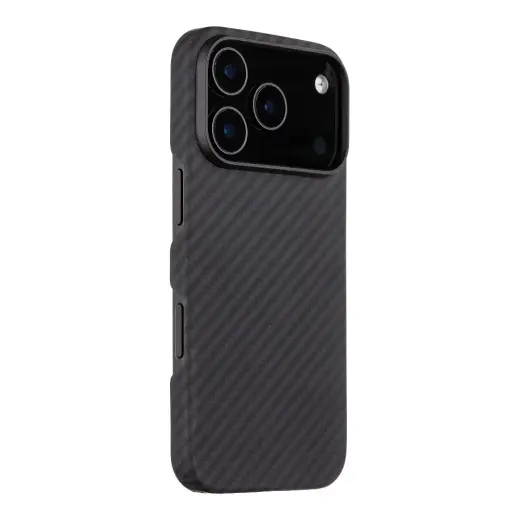 Tactical MagForce Aramid phone case for iPhone 17 Pro black