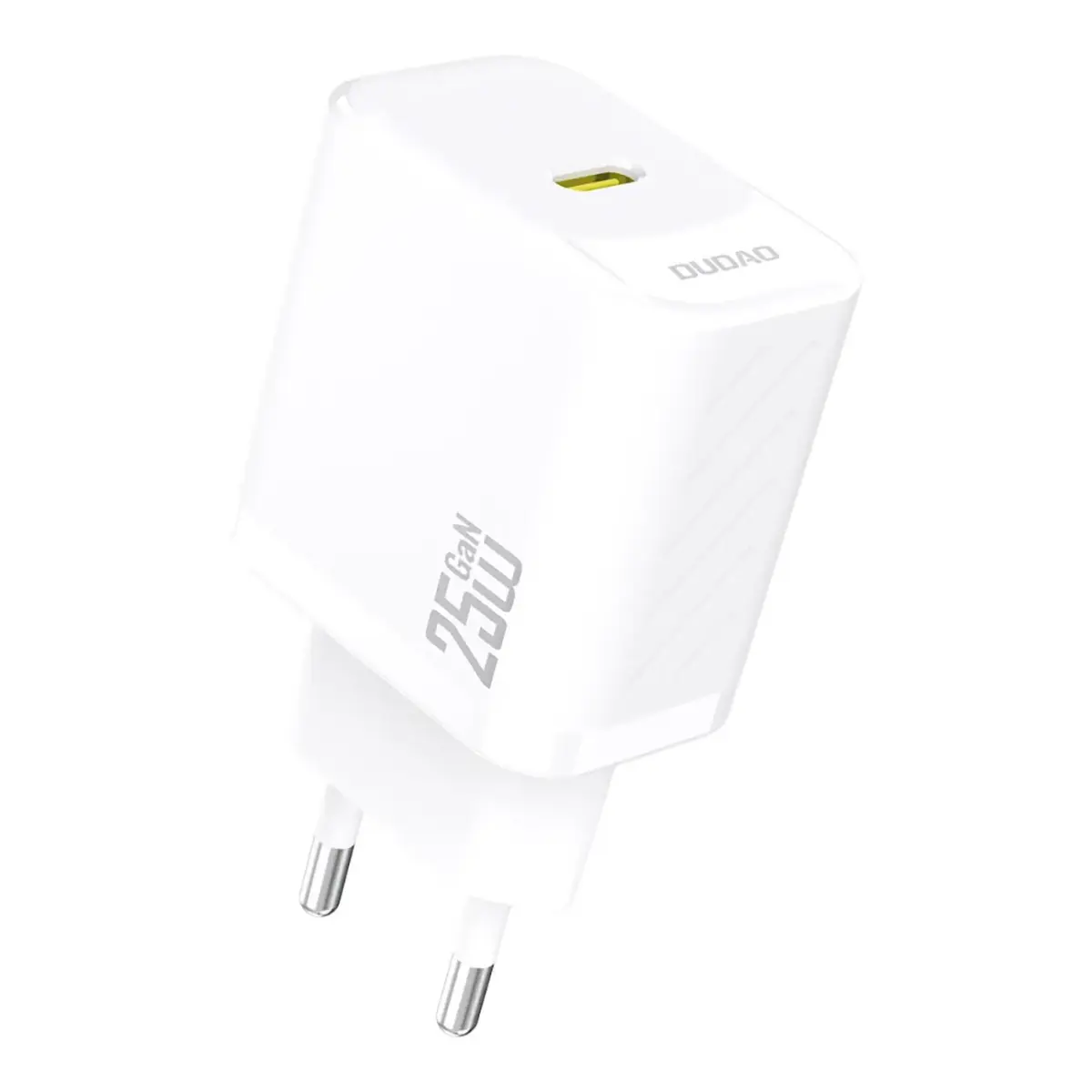Dudao A27 tīkla lādētājs | 25W | GaN | USB-C | balts
