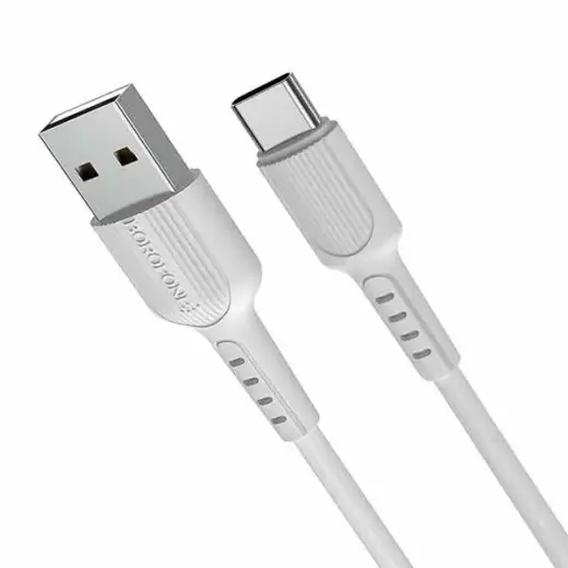 Borofone X16 провод для передачи данных и зарядки | USB-C | 12W | 1m | белый