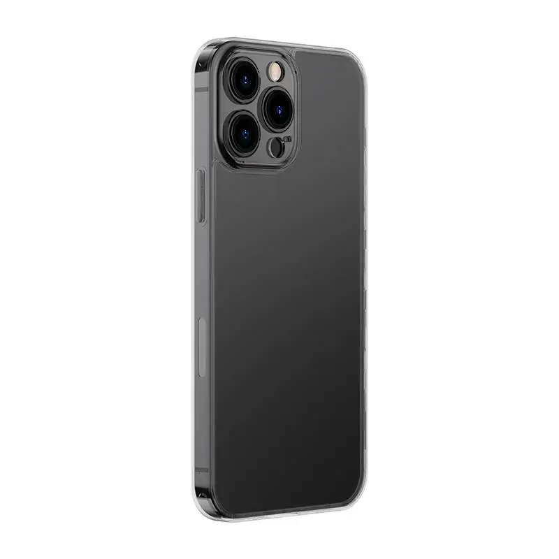 Baseus Frosted maciņš telefonam iPhone 13 Pro melns