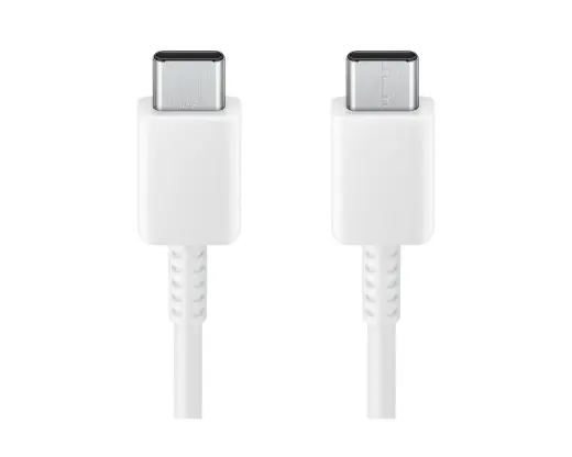 Samsung EP-DP646JWE datu pārraides un uzlādes vads | USB-C uz USB-C | 25W | 1.8m | balts (OEM)