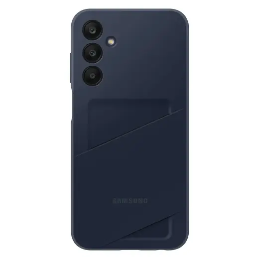 Samsung Card Slot Case EF-OA156TBEGWW with card slot for Samsung Galaxy A15 | A15 5G - black and blue