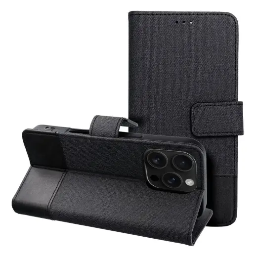 Gomma Book knyginio tipo telefono dėklas Samsung Galaxy A27 5G (A276) juodas