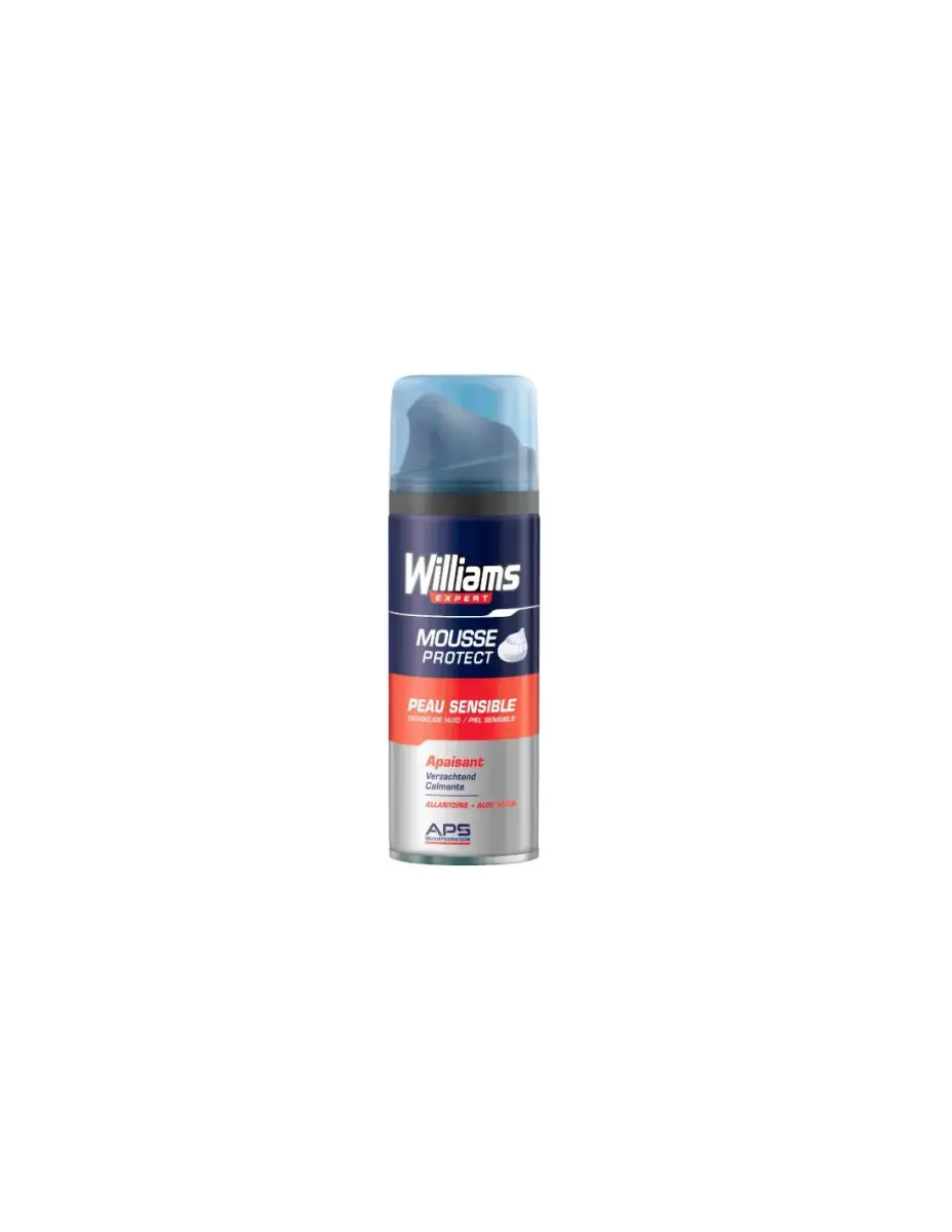WILLIAMS ESPUMA AFEITAR PIEL SENSIBLE 200 ML