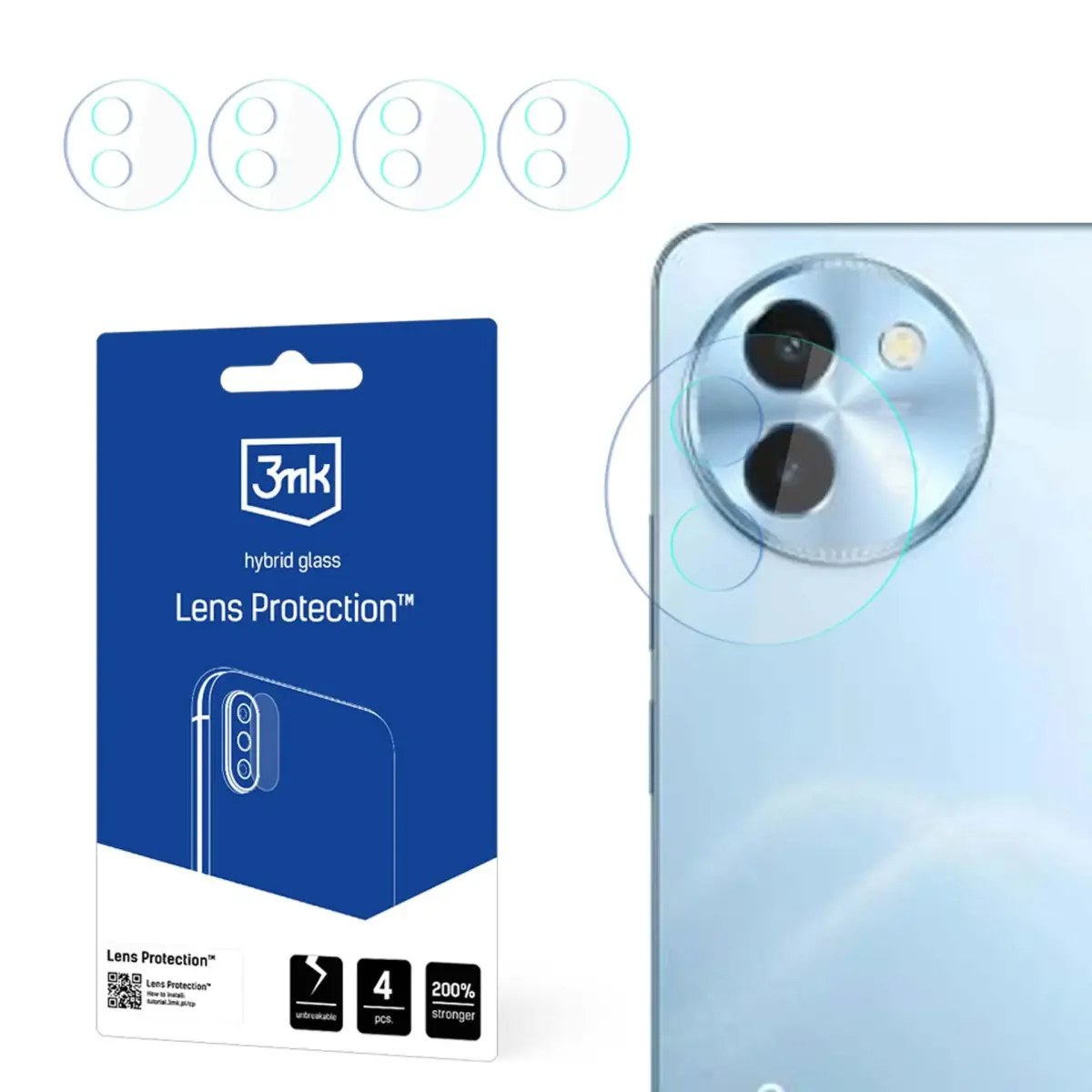 3mk Lens Protection camera lens protector for Vivo Y58