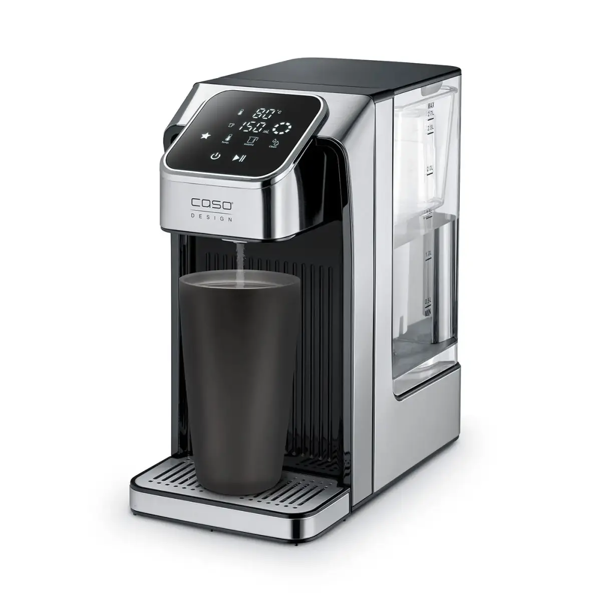 Диспенсер для горячей воды Caso Turbo HW 770 Advanced Water Dispenser 2600 W 2.7 L Plastic|Stainless Steel