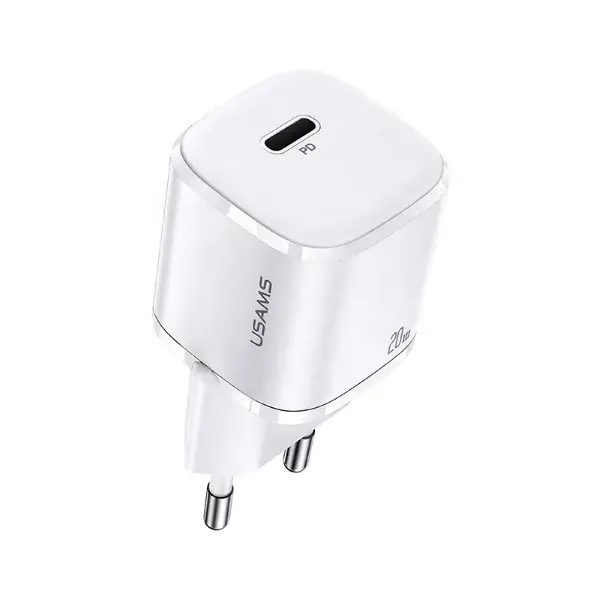 USAMS T36 mini travel charger | 20W | PD3.0 | USB-C | white