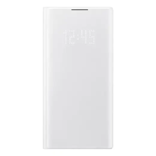 Samsung EF-NN970PWEGWW LED View grāmatveida maciņš telefonam Samsung Galaxy Note 10 (N970) balts
