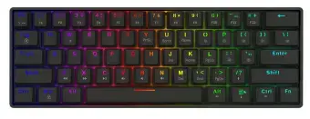 Klaviatūra Savio Blackout X2 60% Outemu Red