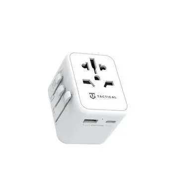 Tactical 637AV travel charger | universal adapter EU/UK