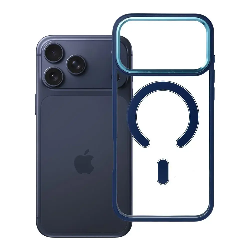Color Edge Mag Cover чехол с поддержкой MagSafe для телефона iPhone 18 Pro Max | iPhone 17 Pro Max синий