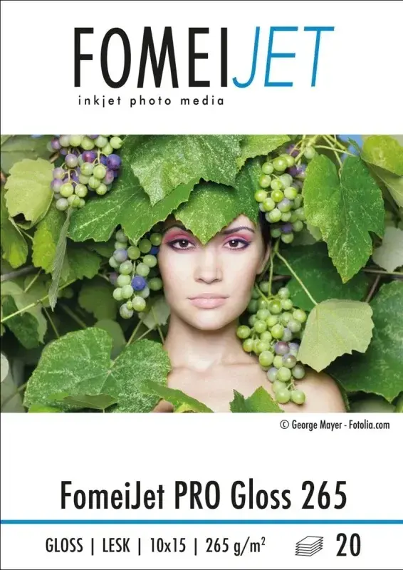 Fomei 10x15|20 PRO Gloss 265g|m2 fotopapīrs