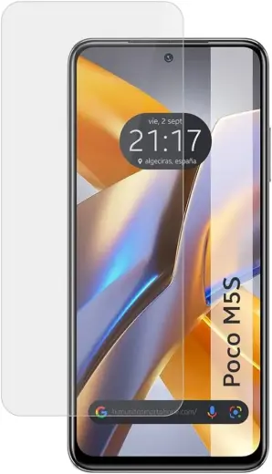 „Fusion“ grūdintas stiklas telefonui „Xiaomi Poco M5s“.