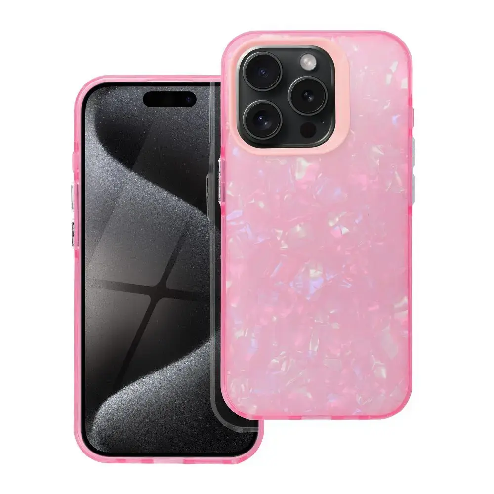 Fusion Tutti Frutti telefoni ümbris iPhone 16 roosa