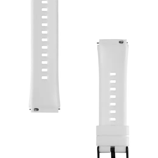 Tactical universaalne nutikella rihm (18 mm) jaoks | silikoonist | valge