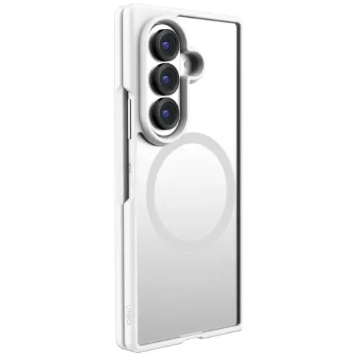 UNIQ Veren AF telefono dėklas su MagSafe palaikymu Samsung Galaxy Z Fold 8 Ultra (F976) baltas