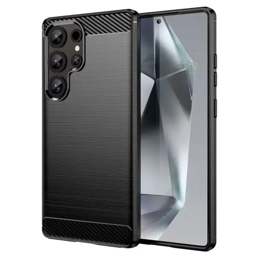 Carbon Case for Samsung Galaxy S24 Ultra black