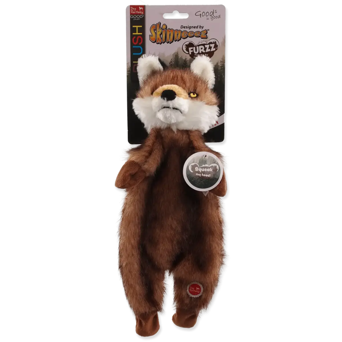 Placek Dog Fantasy Skinneeez plush fox 34 cm