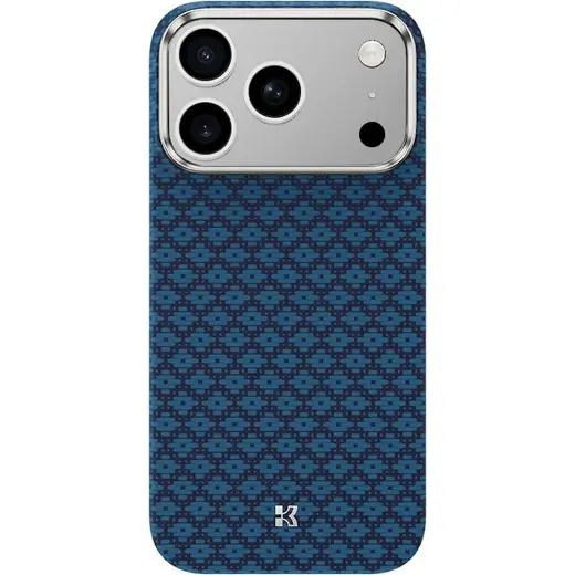 Benks Armor Air Armor Grid Kevlar Metal Frame 600D telefoni ümbris iPhone 18 Pro Max | iPhone 17 Pro Max sinine