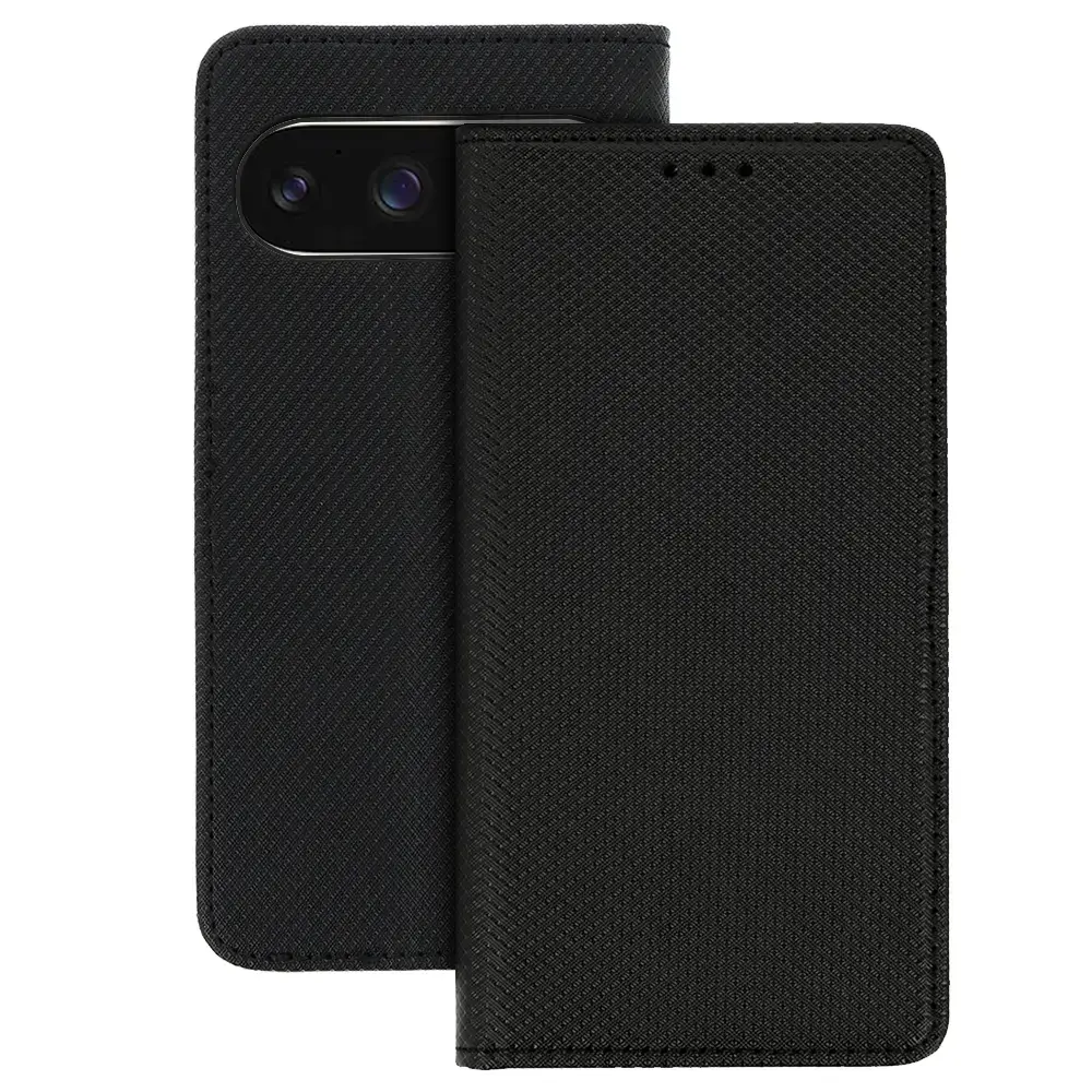 Smart Book MAGNET Case for GOOGLE PIXEL 9 PRO BLACK