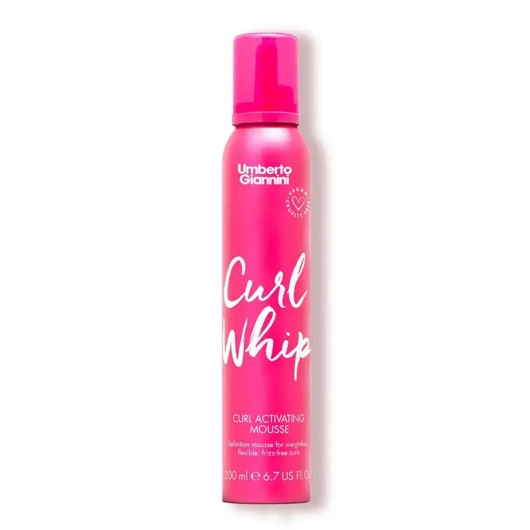 Umberto Giannini, Curl Whip, Hair Styling Mousse, Curl Activation, 200 ml