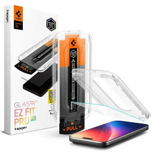 Spigen Glas.TR EZ Fit Pro Tempered Glass for iPhone 16 Pro Max | 17 Pro Max - Transparent