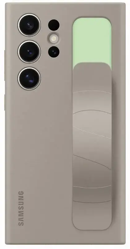 EF-GS928CUE Samsung Standing Grip Cover for Galaxy S24 Ultra Taupe