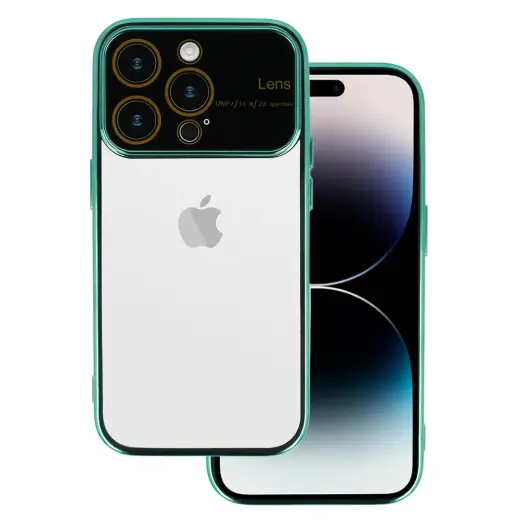 Electro Lens telefoni ümbris iPhone 14 sinine