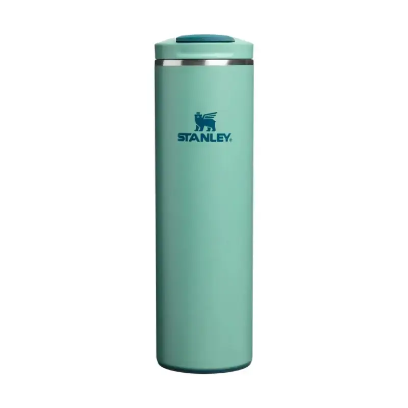 Termokrūze The Transit Fliptop Mug 0,47L gaiši zaļa