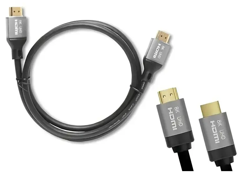 Fusion 2.1v HDMI -> HDMI kabelis 8K | 1m | melns