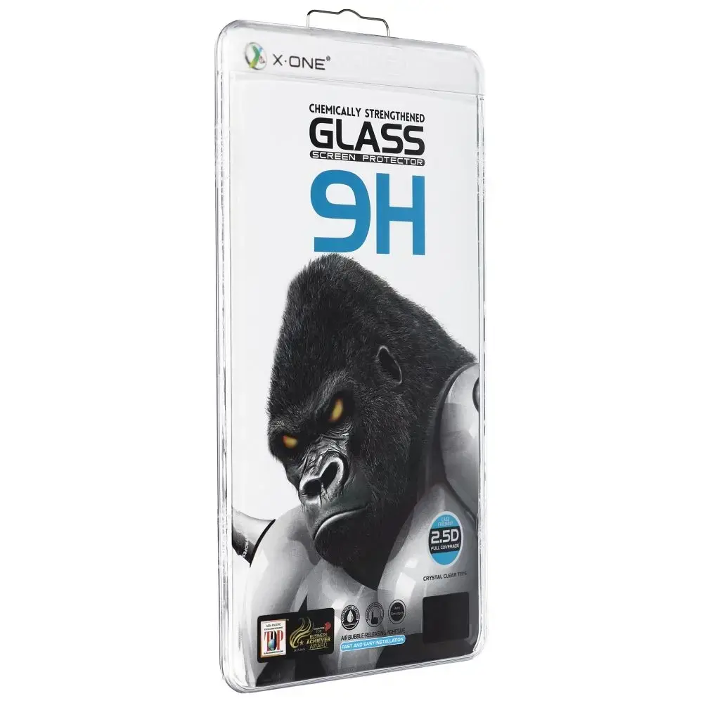 X-ONE 3D Full Cover tempered glass for phone Galaxy S25 (under-display fingerprint compatible)