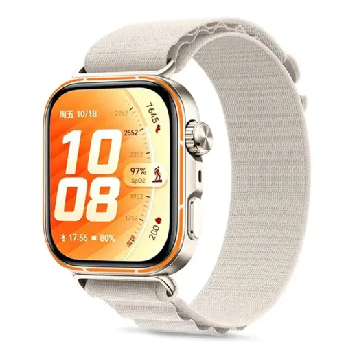 Tech-Protect Nylon Pro nutikella rihm Huawei Watch Fit 3/4/4 Pro/5/5 Pro jaoks | nailonist | beež