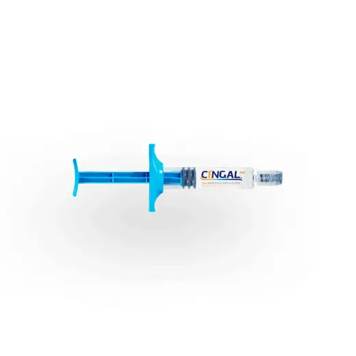 Anika Therapeutics, Cingal, Hyaluronic Acid & Steroid, Pain Relief For Osteoarthritis, Pre-Filled Syringe, 4 ml