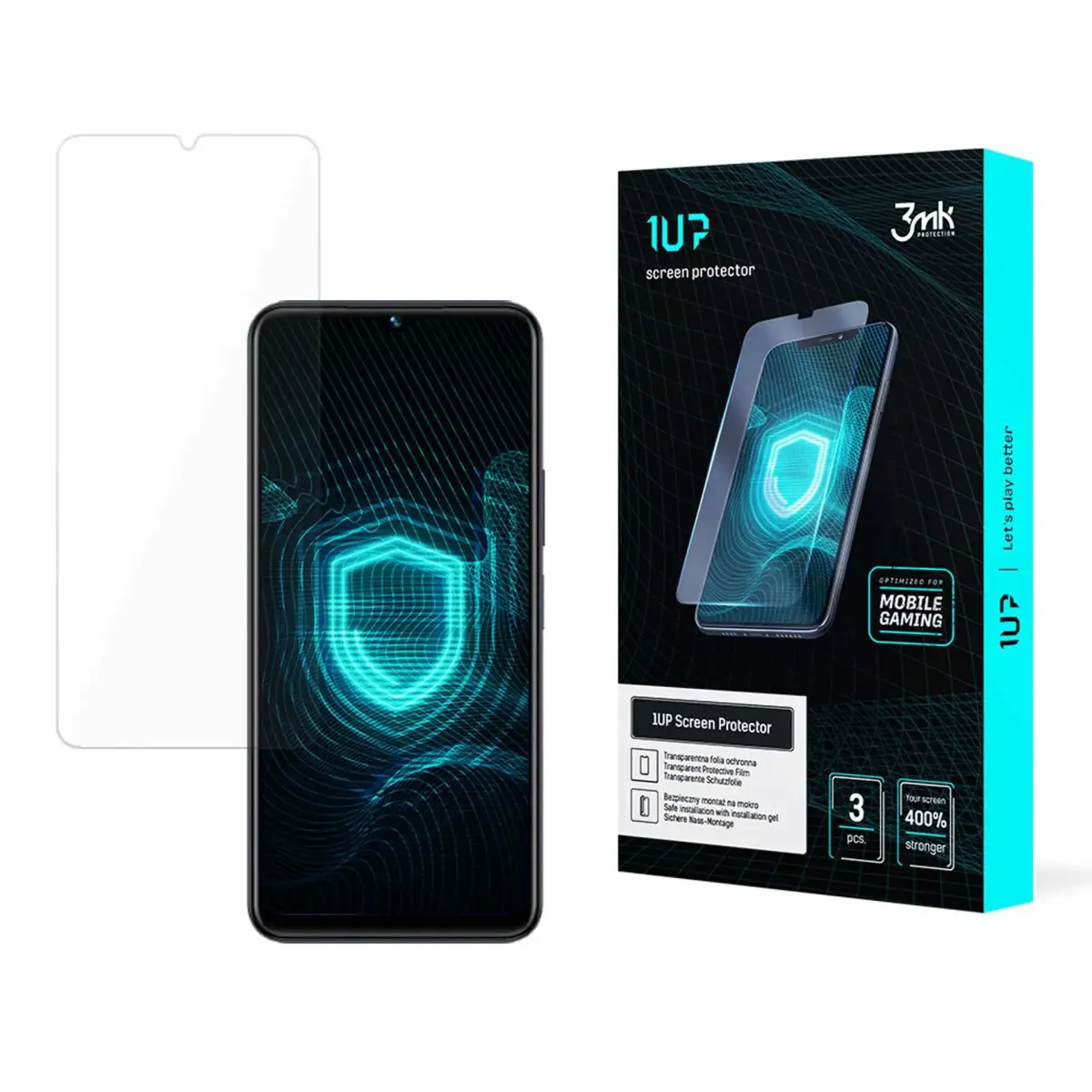 3mk 1UP aizsargplēve telefona ekrānam Motorola Moto E22 | Moto E22i
