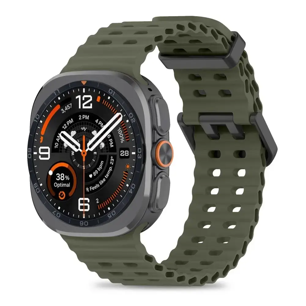 Tech-Protect IconBand Pro viedpulksteņa siksniņa priekš Galaxy Watch Ultra 1/2 (47 mm) | zaļa