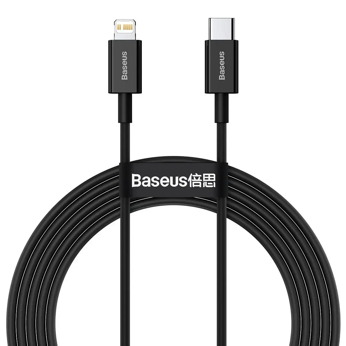 Baseus Superior Series CATLYS-C01 data transfer and charging cable | USB-C to Lightning | 20W | 2m | black