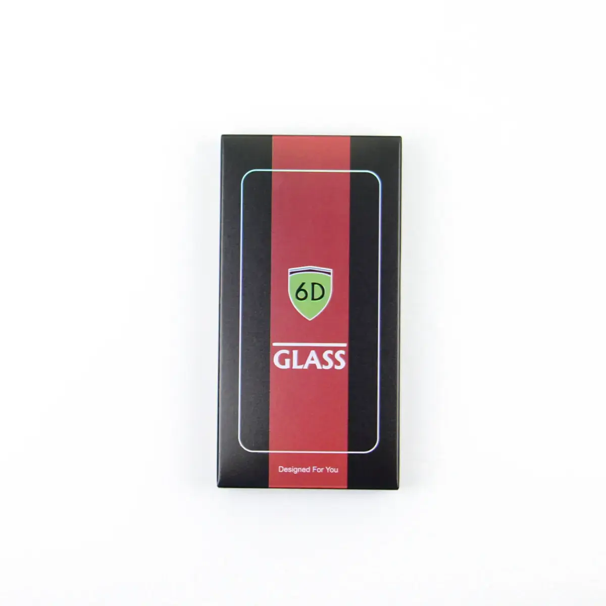 Tempered glass 6D for iPhone 15 6,1" / 16 6,1" black frame 10in1