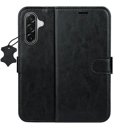 Smart Luxe leather case for Samsung Galaxy A36 5G / A56 5G / A37 5G black