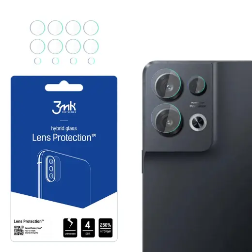 3mk Lens Protection kameros apsauginis stiklas telefonui Oppo Reno8 Pro