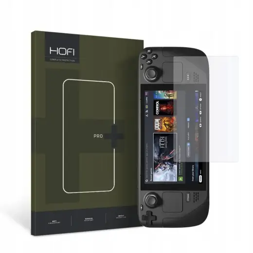 TEMPERED GLASS HOFI GLASS PRO+ STEAM DECK | OLED CLEAR